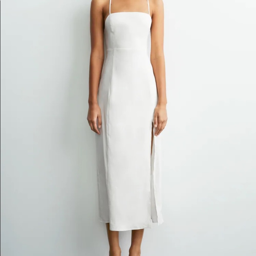 Zara Linen Blend Dress